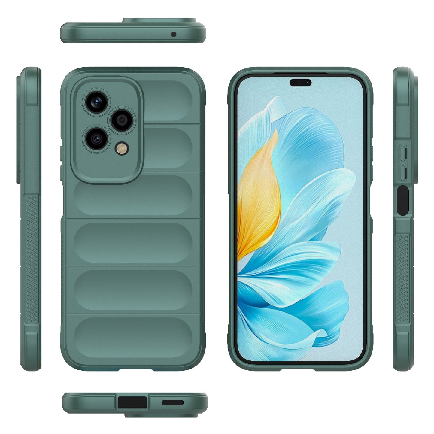 Honor 200 Lite Global Magic Shield TPU + Flannel Phone Case - Stylish, Durable, and Lightweight Protection