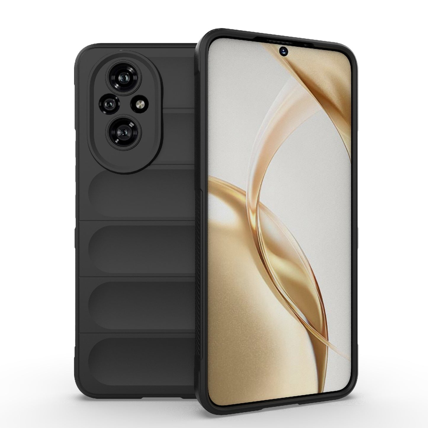 Honor 200 Magic Shield TPU + Flannel Phone Case - Stylish, Durable, and Lightweight Protection