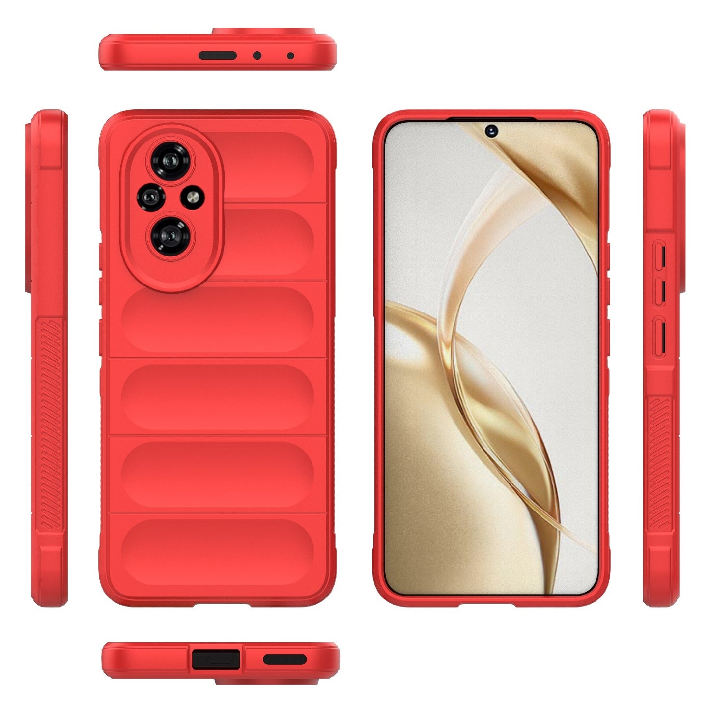 Honor 200 Magic Shield TPU + Flannel Phone Case - Stylish, Durable, and Lightweight Protection