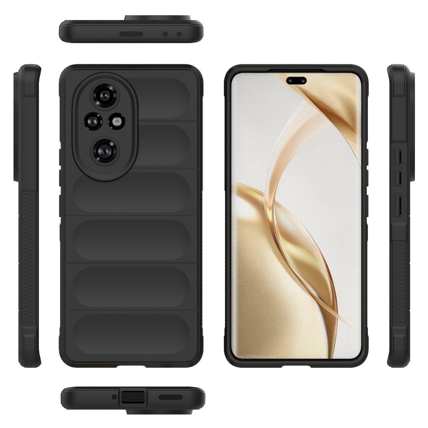 Honor 200 Pro Magic Shield TPU + Flannel Phone Case - Stylish, Durable, and Lightweight Protection