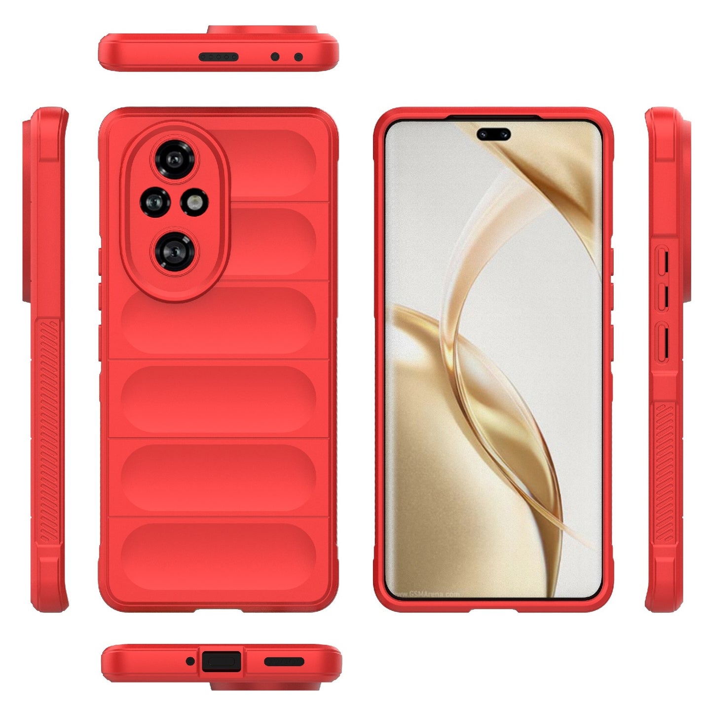 Honor 200 Pro Magic Shield TPU + Flannel Phone Case - Stylish, Durable, and Lightweight Protection