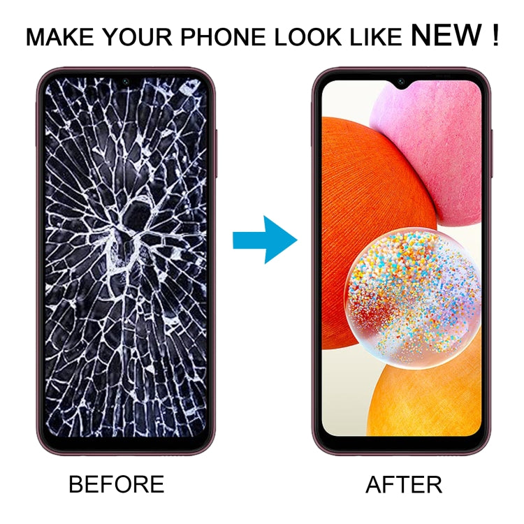 Original LCD Screen & Digitizer Assembly for Samsung Galaxy A14 SM-A145F - Full Replacement Part