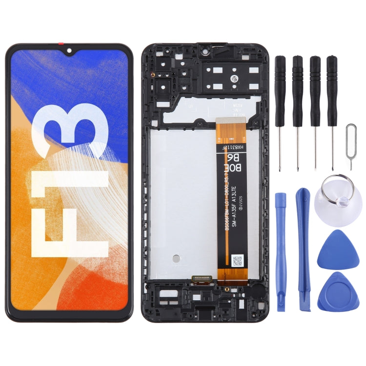 Samsung Galaxy F13 SM-E135F Original LCD Screen Digitizer Assembly with Frame - Replacement Part