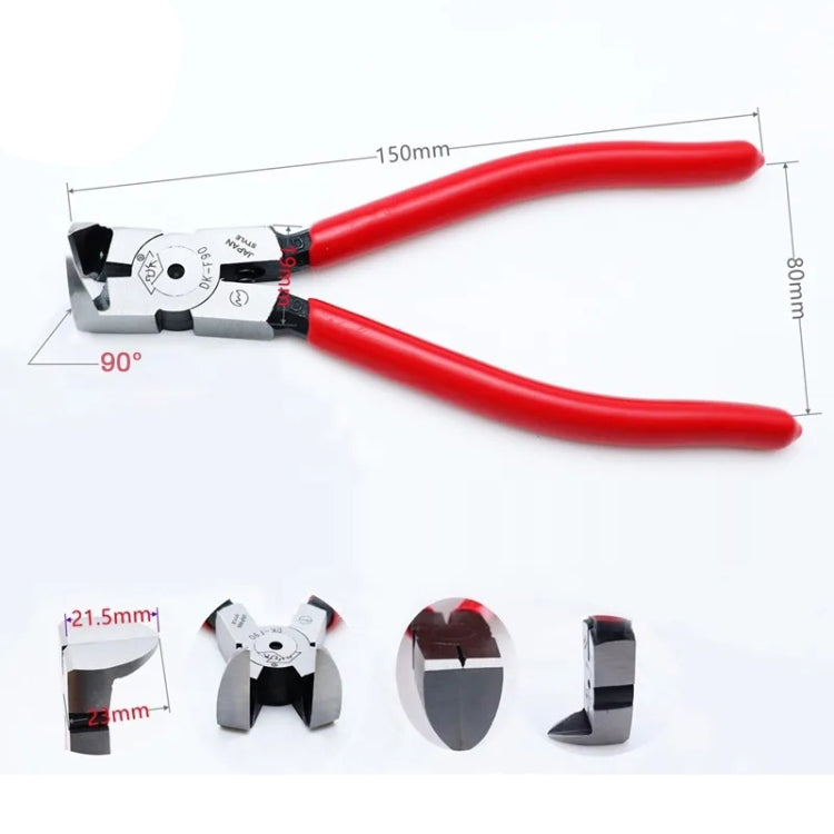 90-Degree Right-Angle Scissors & Diagonal Pliers for Mobile Phone, Camera & Appliance Repairs