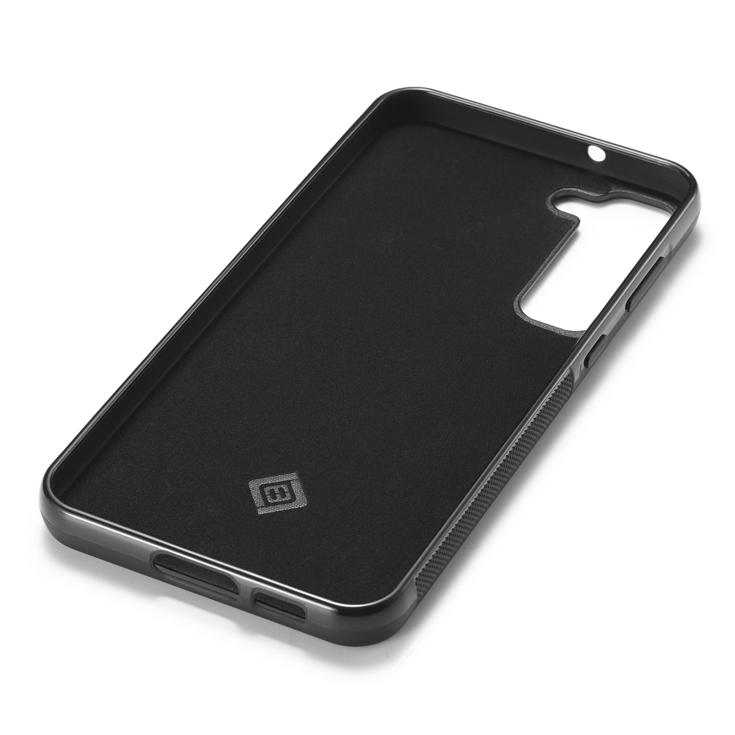 Samsung Galaxy A15 5G 3-in-1 Carbon Fibre Texture Phone Case: Light, Shockproof & Sweatproof Protection - Black