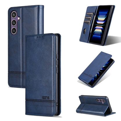 Samsung Galaxy S24 5G Leather Wallet Case with Card Holder & Magnetic Closure