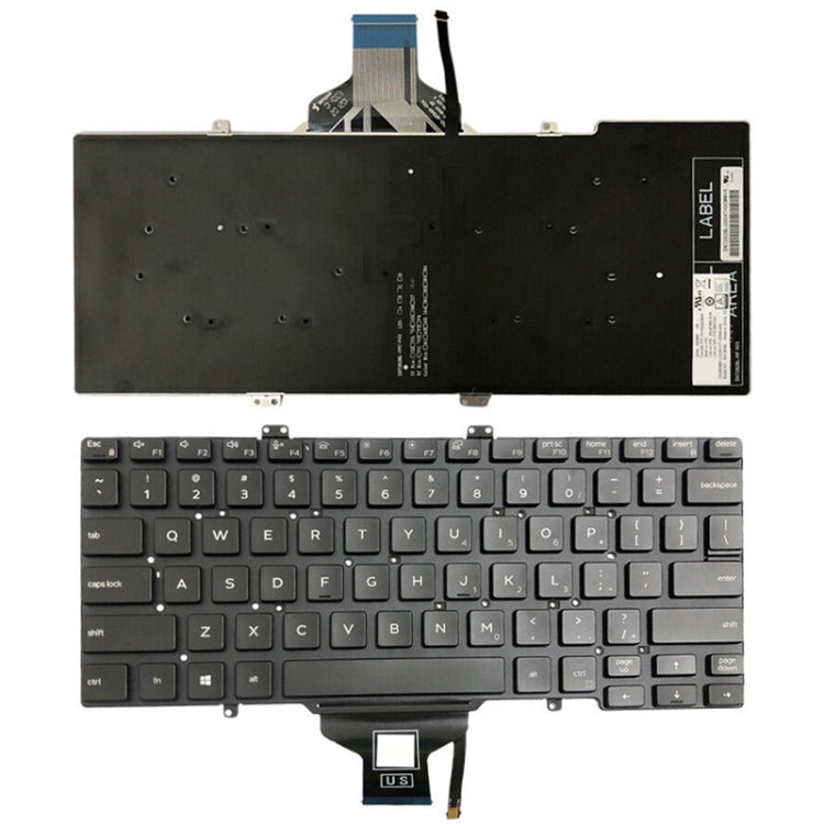 Dell Latitude 7400 / E7400 / L3400 / 5400 US Version Backlit Keyboard - Replacement Part, Professionally Tested