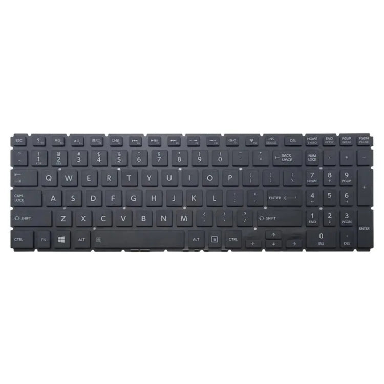 TOSHIBA Satellite L50-B / L50D-B US Version Keyboard with Numeric Keypad - High-Quality Replacement Part