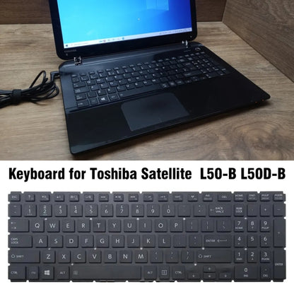 TOSHIBA Satellite L50-B / L50D-B US Version Keyboard with Numeric Keypad - High-Quality Replacement Part