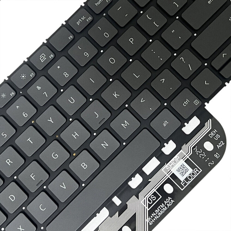Dell Inspiron 15-3511, 3515, 5510, 7510, 16-7610 US Version Backlit Keyboard (Black) - Replacement Part