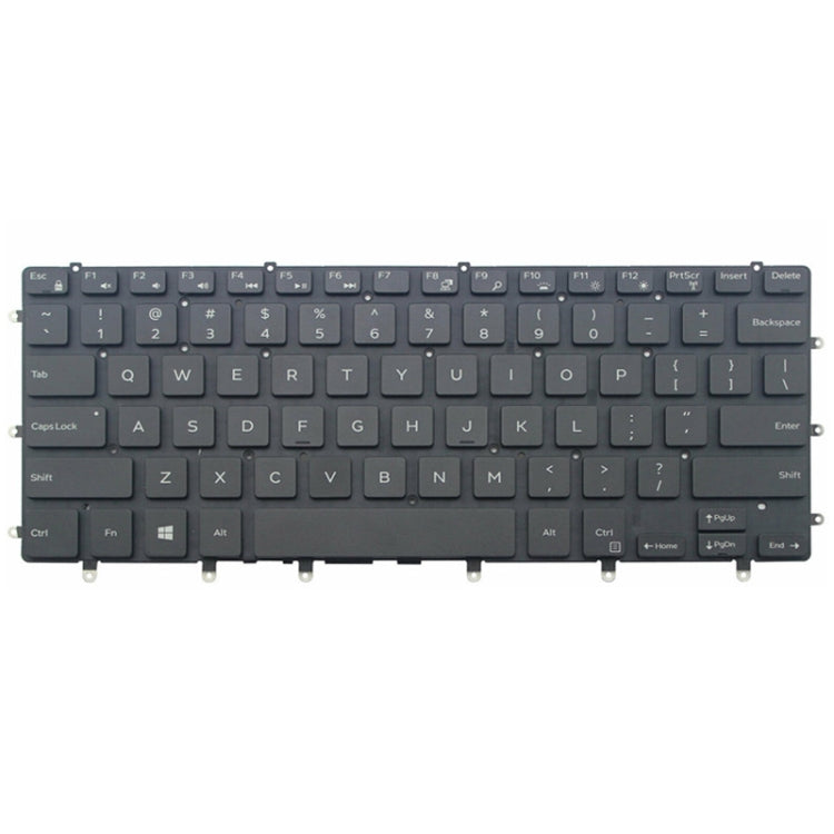 Dell XPS 15-9550, M5510, 15-7558, 7568 US Version Laptop Keyboard Replacement (Black)