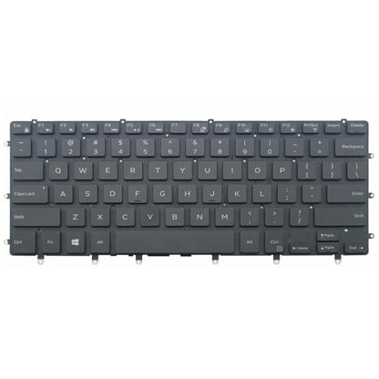 Dell XPS 15-9550, M5510, 15-7558, 7568 US Version Laptop Keyboard Replacement (Black)