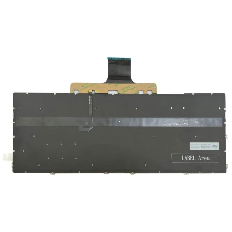 HP Pavilion X360 14-DW US Version Silver Backlit Keyboard Replacement - Fits Perfectly, Professional Installation Recommended