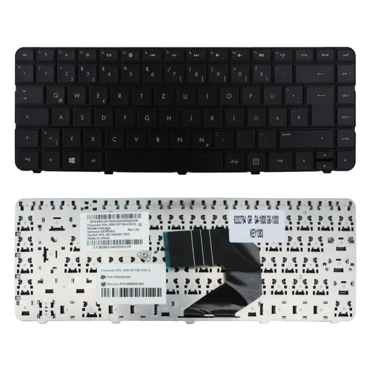 HP G4-1000 / CQ57 Laptop Replacement Keyboard - Fully Tested, Professional Installation Recommended