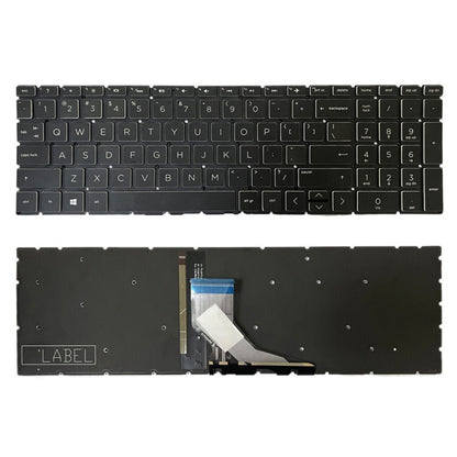 HP Pavilion Gaming 15-DK US Version Backlit Keyboard Replacement - Crystal Cap, Professional Installation Recommended