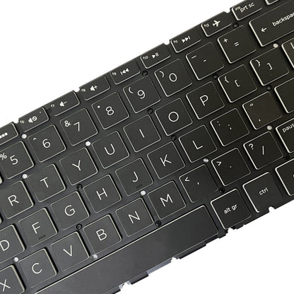 HP Pavilion Gaming 15-DK US Version Backlit Keyboard Replacement - Crystal Cap, Professional Installation Recommended