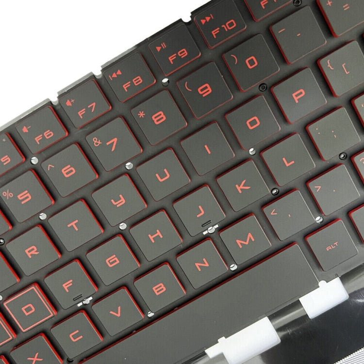 HP 15-DC / 15-DH Red US Version Backlit Keyboard - Perfect Replacement, Professional Installation Recommended
