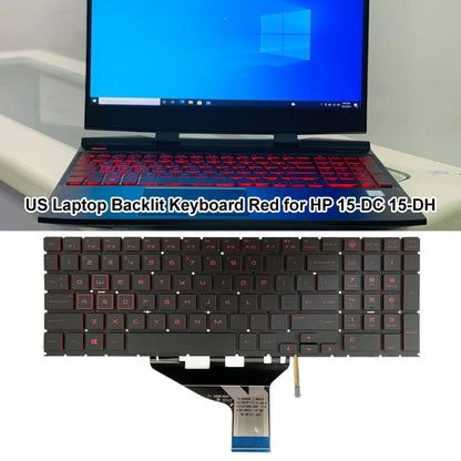 HP 15-DC / 15-DH Red US Version Backlit Keyboard - Perfect Replacement, Professional Installation Recommended