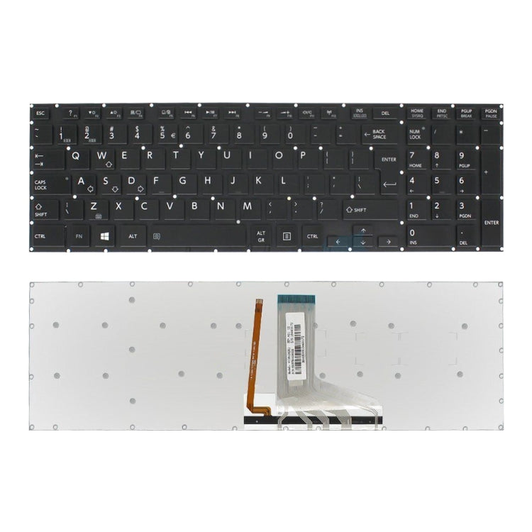 TOSHIBA P55 / P55T / P55-A Laptop Backlight Keyboard Replacement - Fully Tested & Compatible