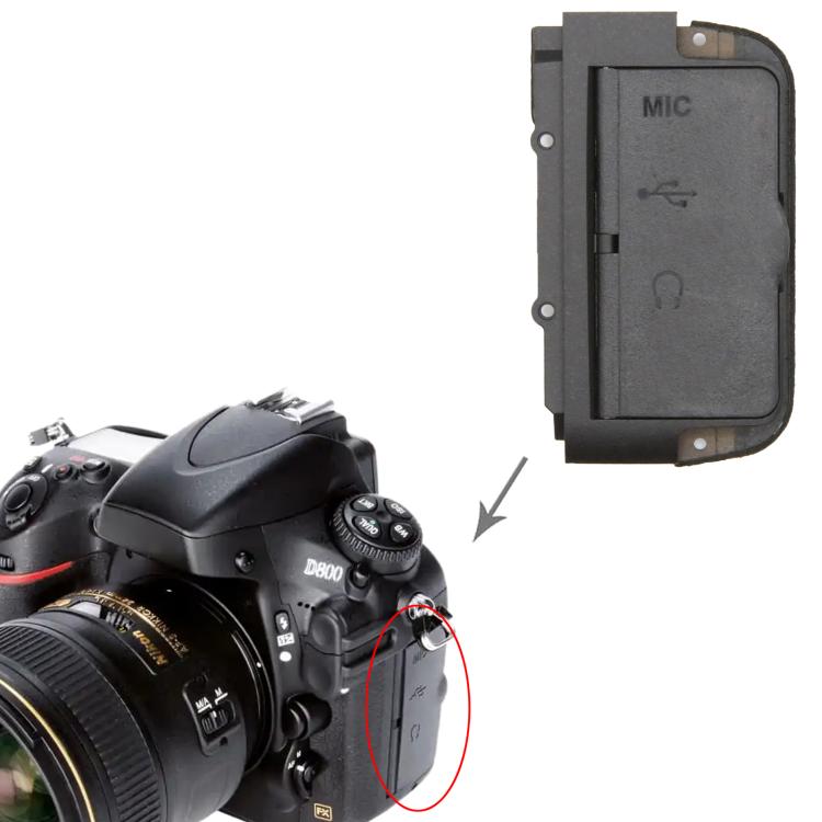 Nikon D800 Camera USB Cover Replacement - Fix Your Broken USB Port with Quality Part