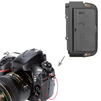 Nikon D800 Camera USB Cover Replacement - Fix Your Broken USB Port with Quality Part