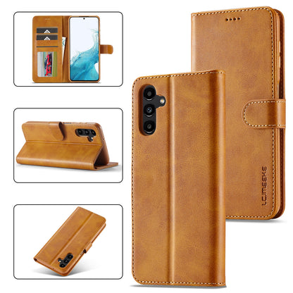 Samsung Galaxy S23 FE 5G Calf Texture Leather Case – Elegant & Durable Protection