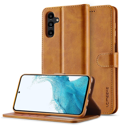 Samsung Galaxy A05S Calf Texture Leather Case – Elegant & Durable Protection