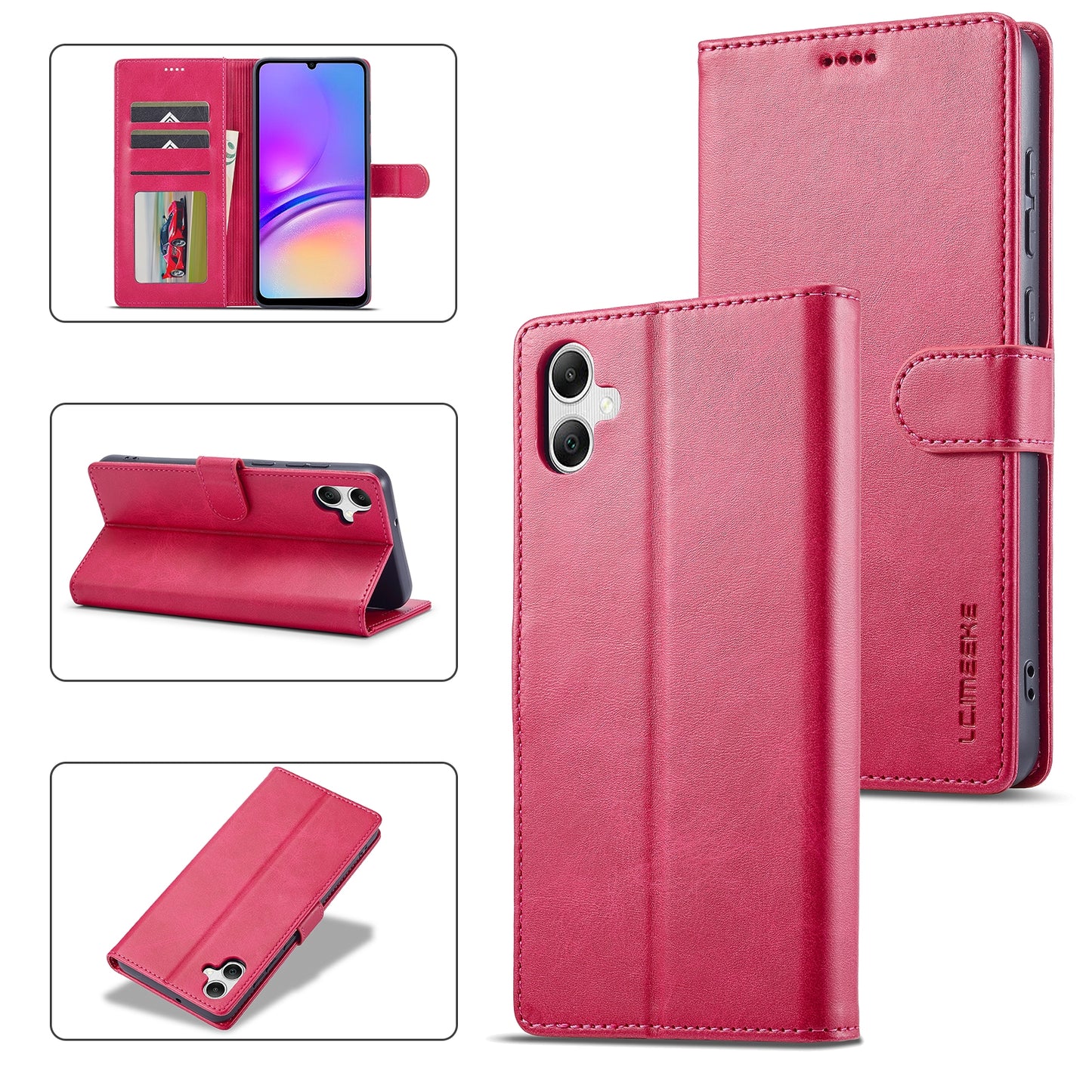 Samsung Galaxy A05 Calf Texture Leather Case – Elegant & Durable Protection