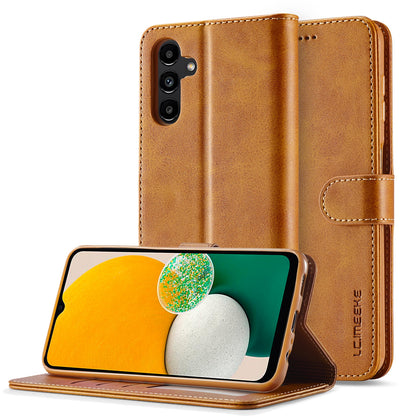 Samsung Galaxy A25 Calf Texture Leather Case – Elegant & Durable Protection