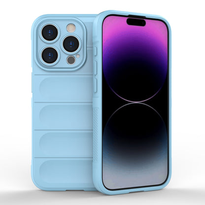 iPhone 15 Pro Magic Shield TPU + Flannel Phone Case - Stylish, Durable, and Lightweight Protection