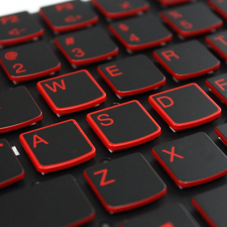Lenovo Y520 US Version Backlit Laptop Keyboard Replacement (Red Letters) - Fully Compatible, New Condition