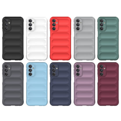 Samsung Galaxy M34 5G Magic Shield TPU + Flannel Phone Case - Stylish, Durable, and Lightweight Protection