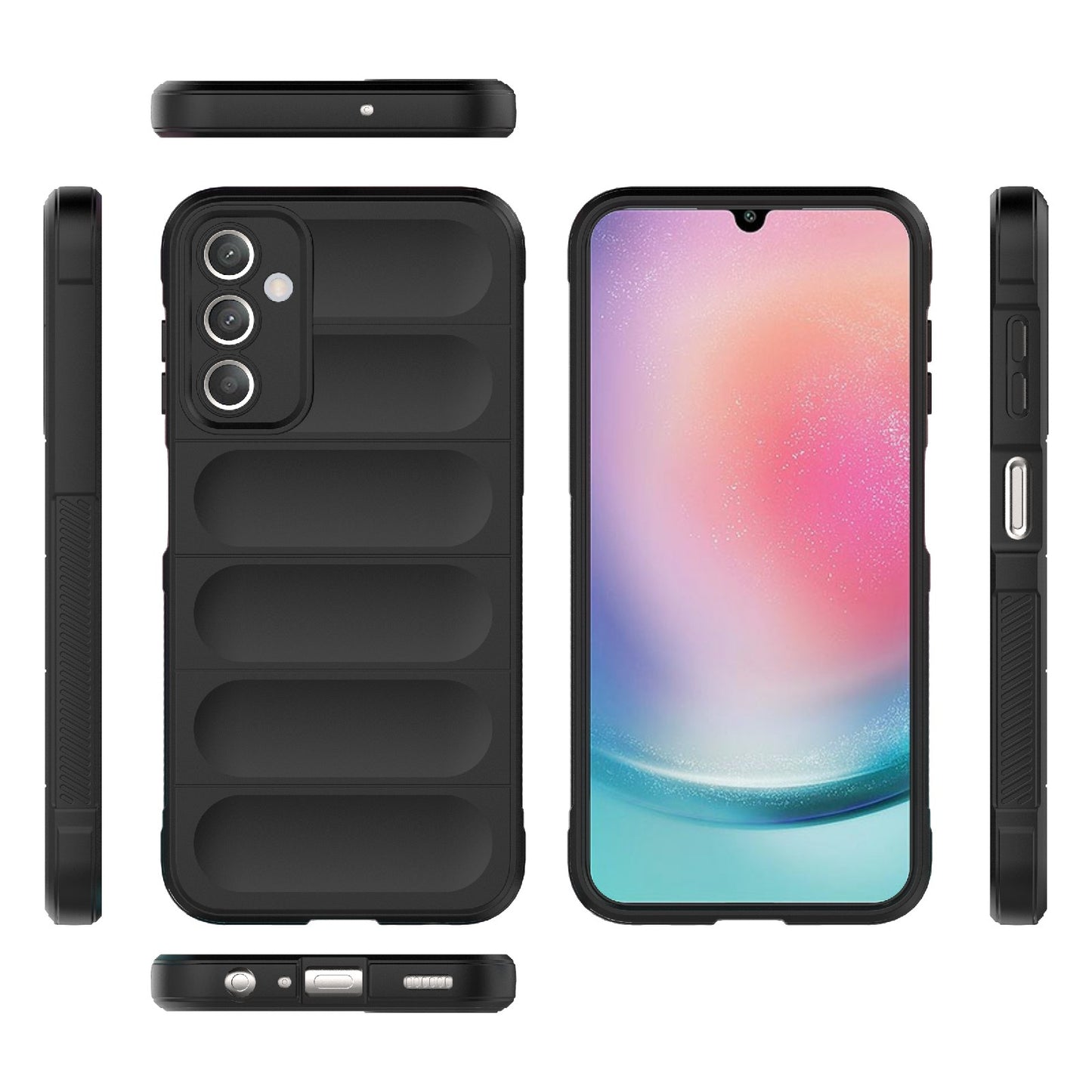 Samsung Galaxy A25 5G Magic Shield TPU + Flannel Phone Case - Stylish, Durable, and Lightweight Protection