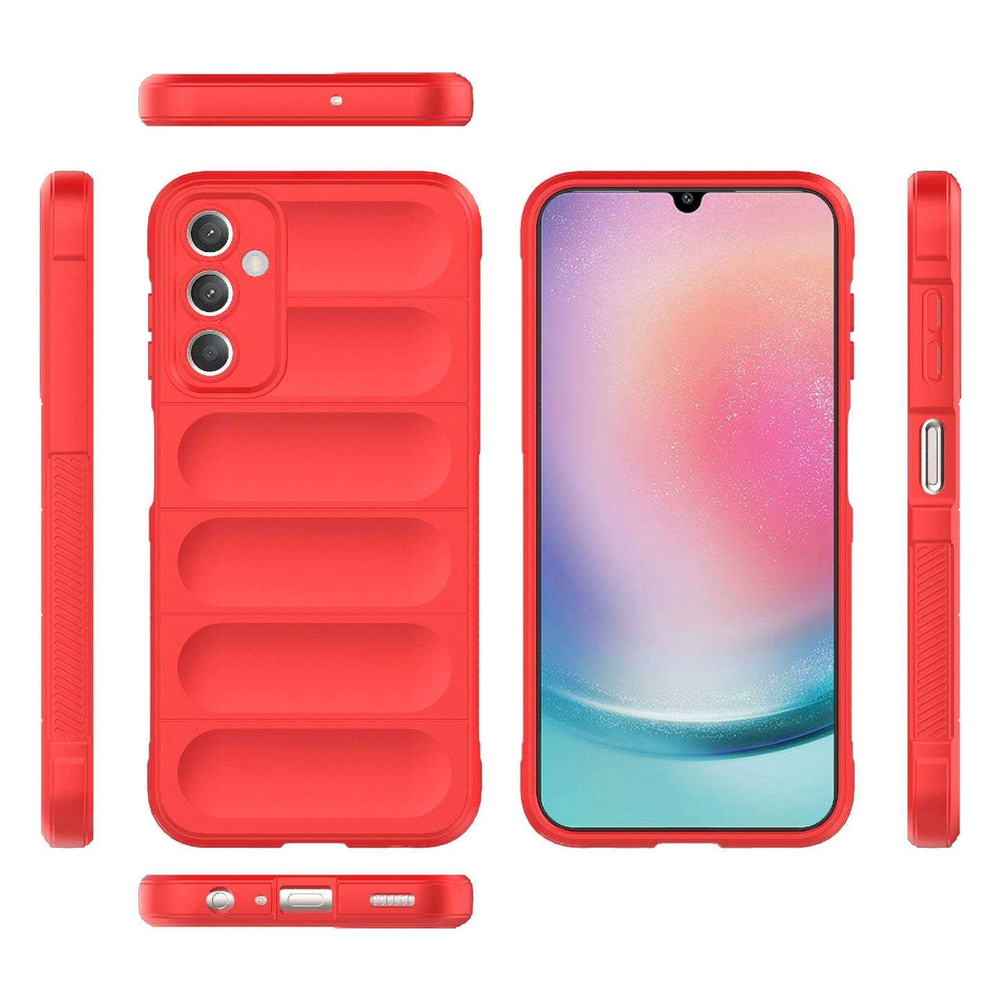 Samsung Galaxy A25 5G Magic Shield TPU + Flannel Phone Case - Stylish, Durable, and Lightweight Protection