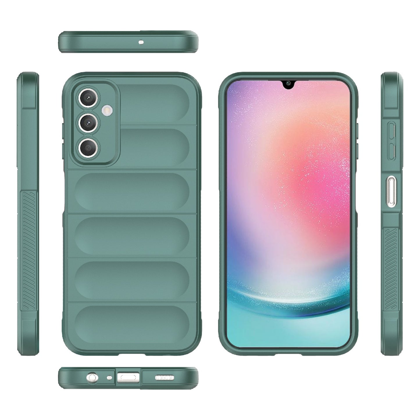 Samsung Galaxy A25 5G Magic Shield TPU + Flannel Phone Case - Stylish, Durable, and Lightweight Protection