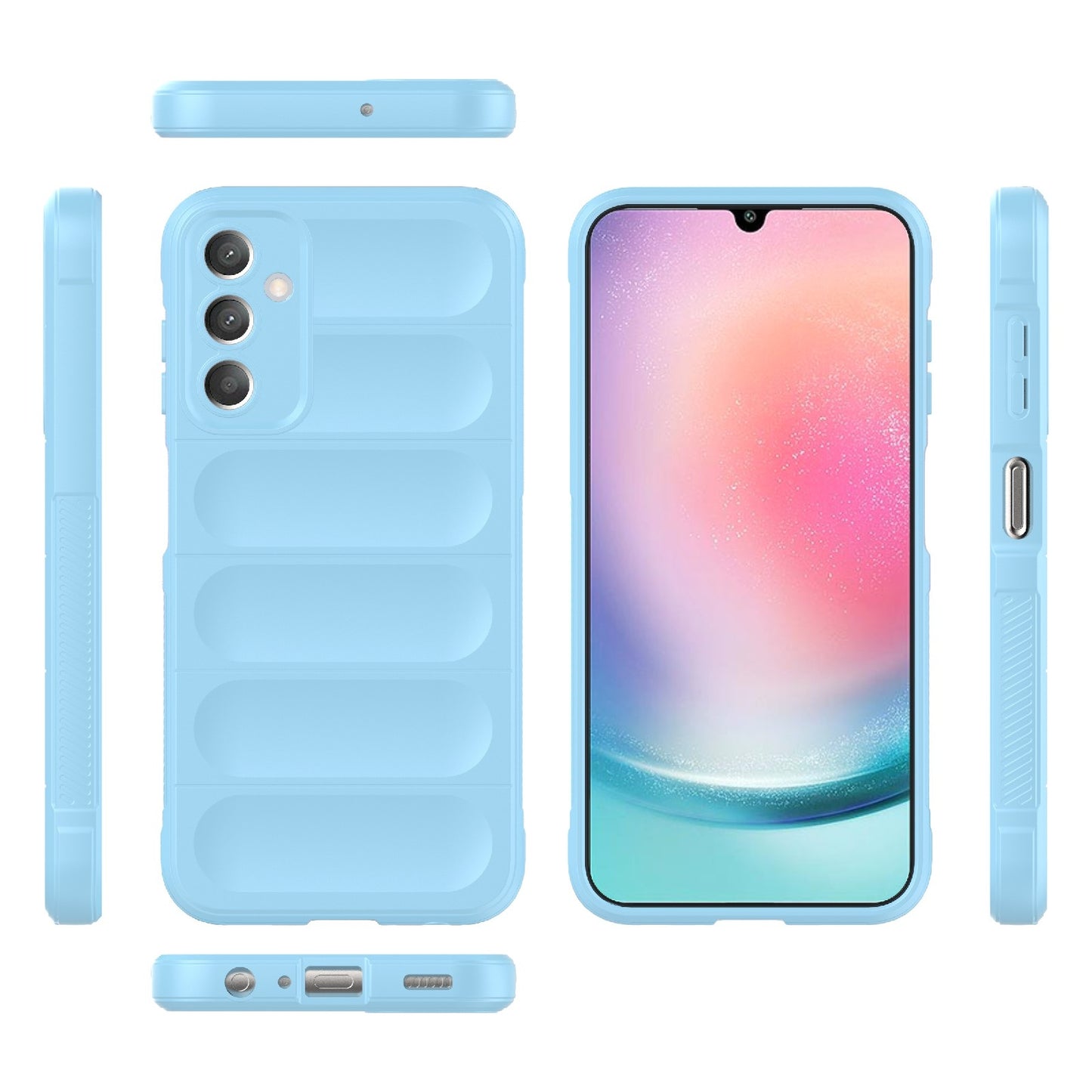 Samsung Galaxy A25 5G Magic Shield TPU + Flannel Phone Case - Stylish, Durable, and Lightweight Protection