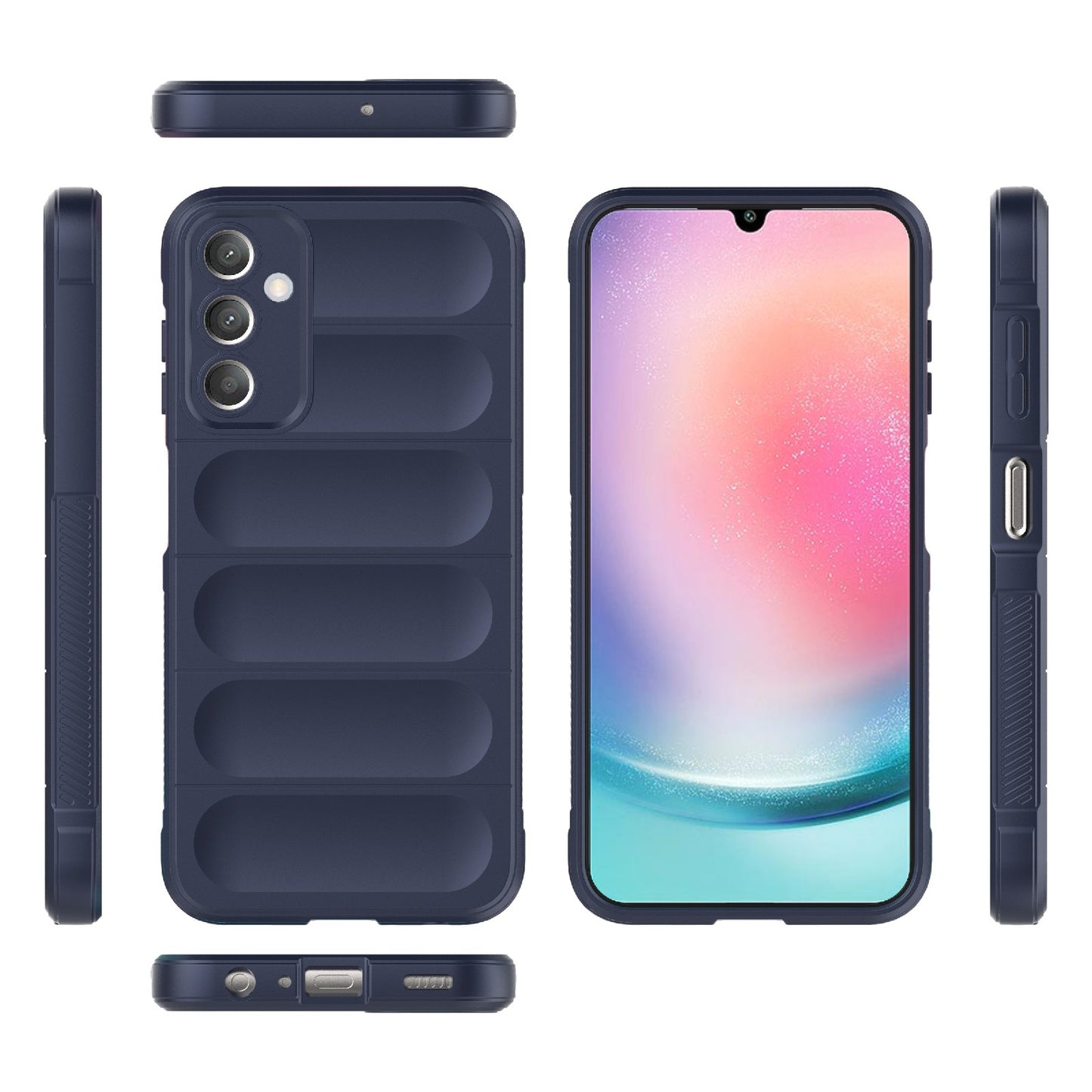 Samsung Galaxy A25 5G Magic Shield TPU + Flannel Phone Case - Stylish, Durable, and Lightweight Protection