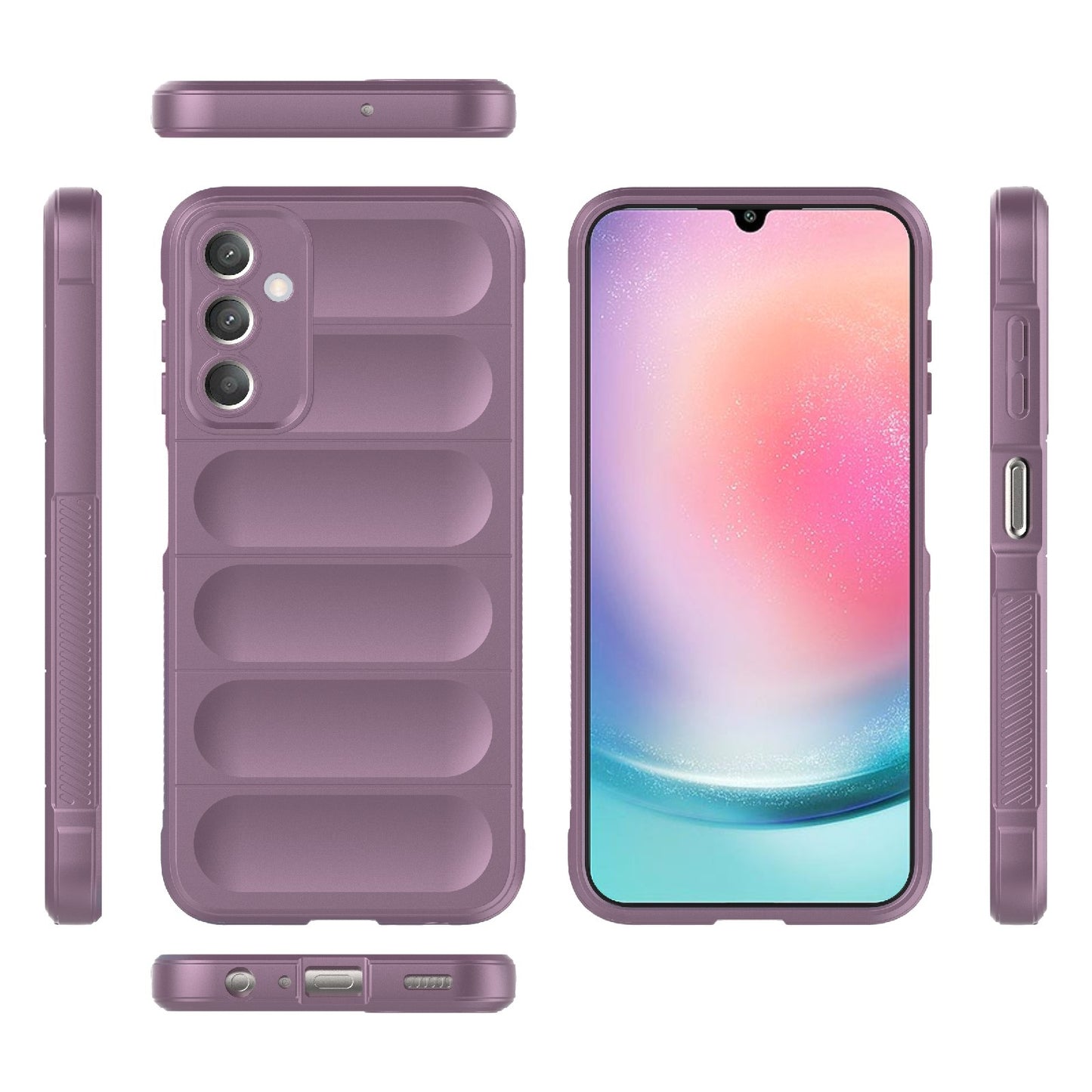 Samsung Galaxy A25 5G Magic Shield TPU + Flannel Phone Case - Stylish, Durable, and Lightweight Protection