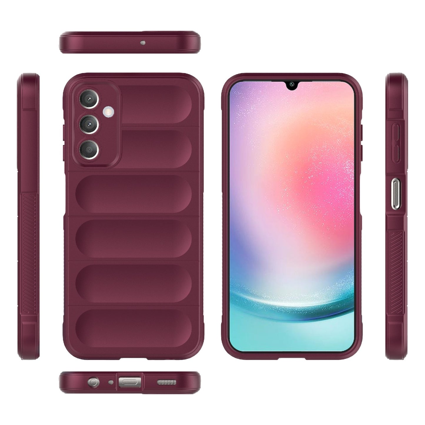 Samsung Galaxy A25 5G Magic Shield TPU + Flannel Phone Case - Stylish, Durable, and Lightweight Protection
