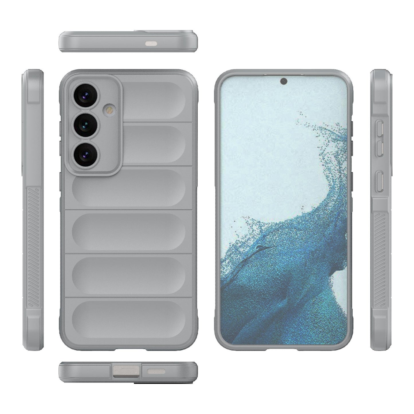 Samsung Galaxy S24+ 5G Magic Shield TPU + Flannel Phone Case - Stylish, Durable, and Lightweight Protection