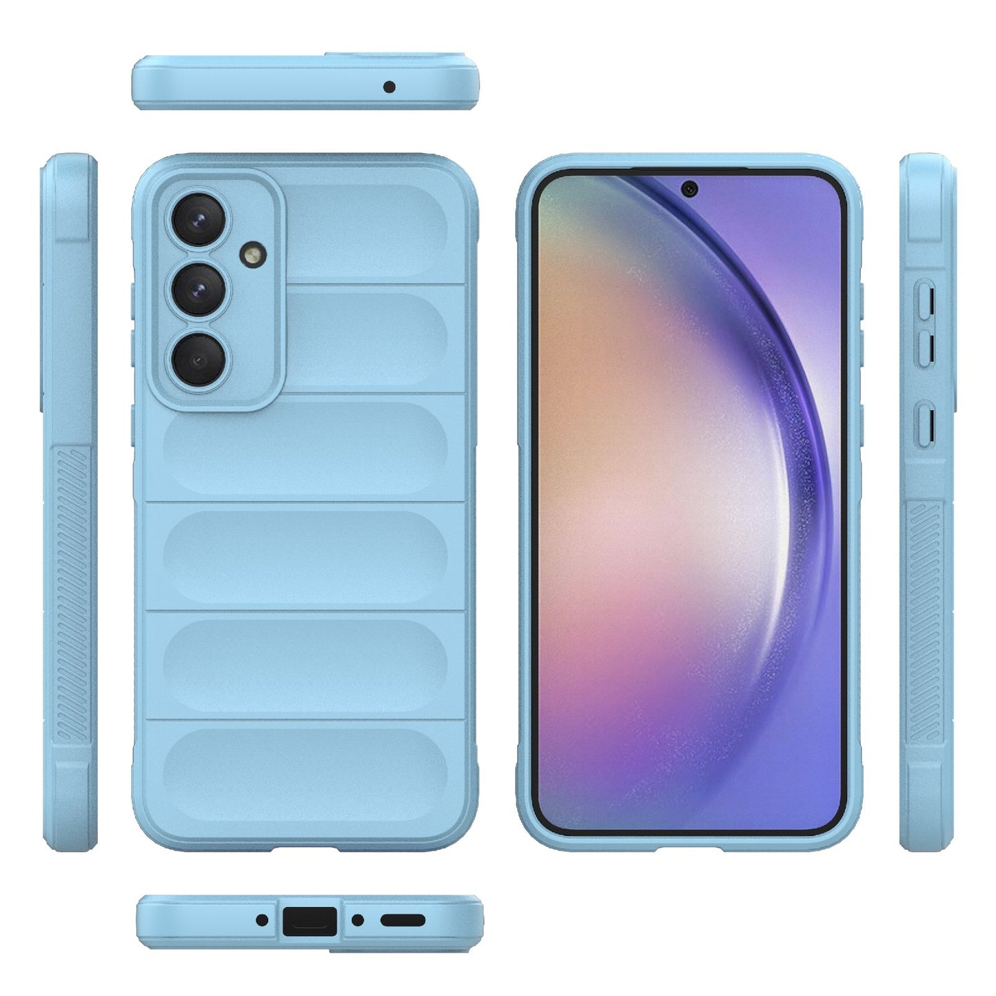 Samsung Galaxy A35 5G Magic Shield TPU + Flannel Phone Case - Stylish, Durable, and Lightweight Protection