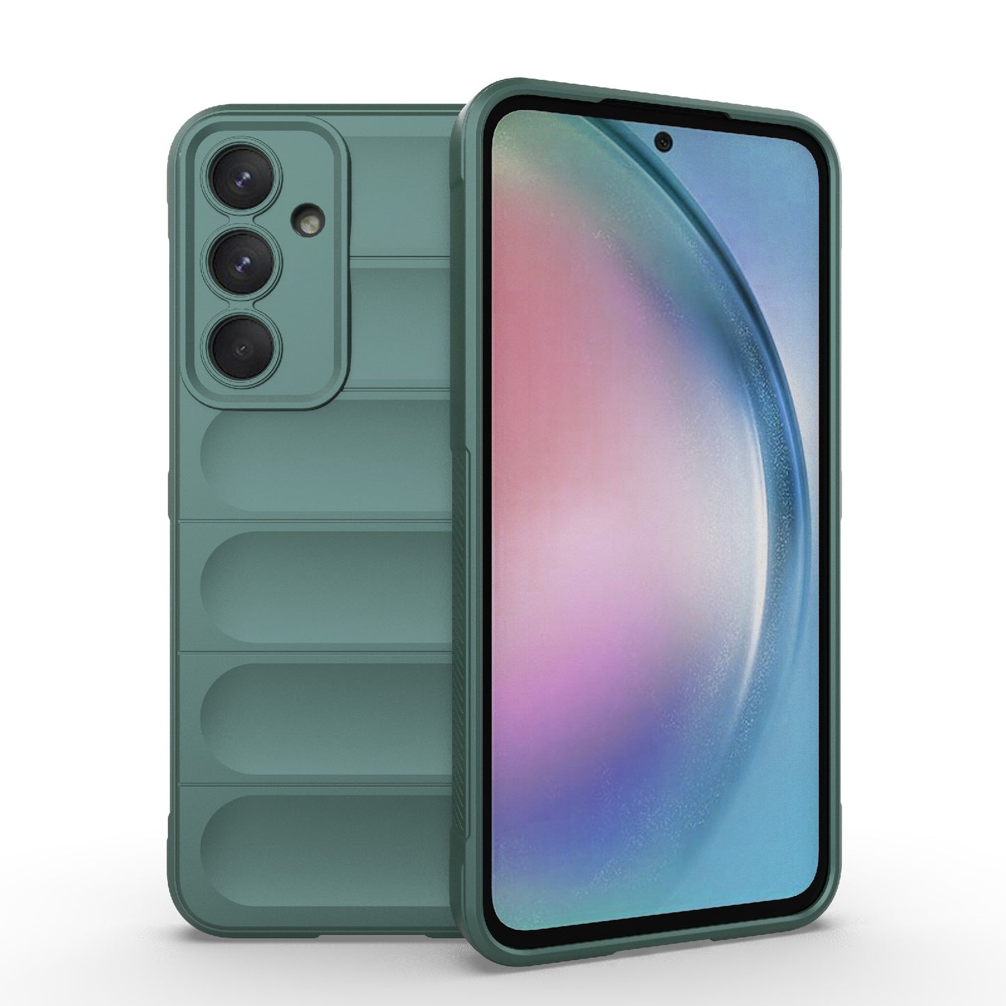 Samsung Galaxy A55 5G Magic Shield TPU + Flannel Phone Case - Stylish, Durable, and Lightweight Protection