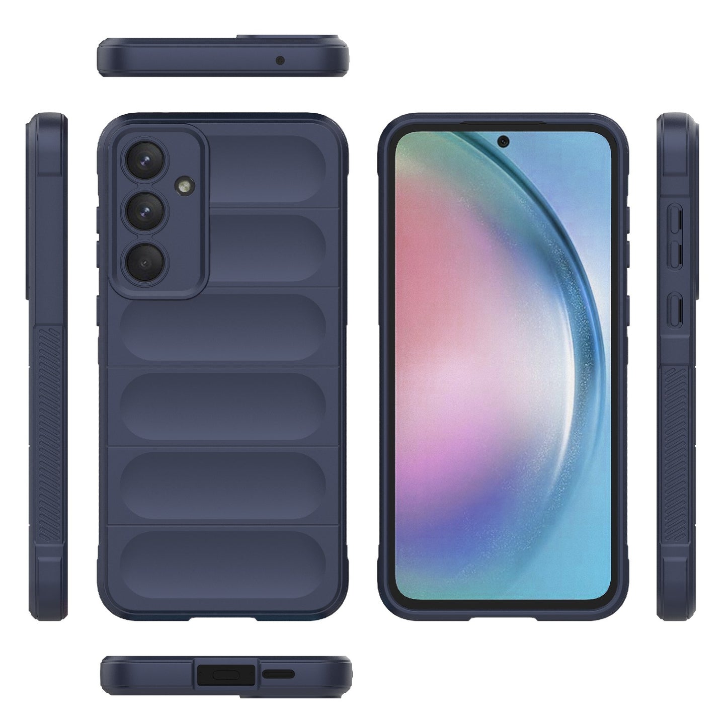 Samsung Galaxy A55 5G Magic Shield TPU + Flannel Phone Case - Stylish, Durable, and Lightweight Protection