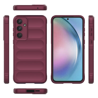 Samsung Galaxy A55 5G Magic Shield TPU + Flannel Phone Case - Stylish, Durable, and Lightweight Protection