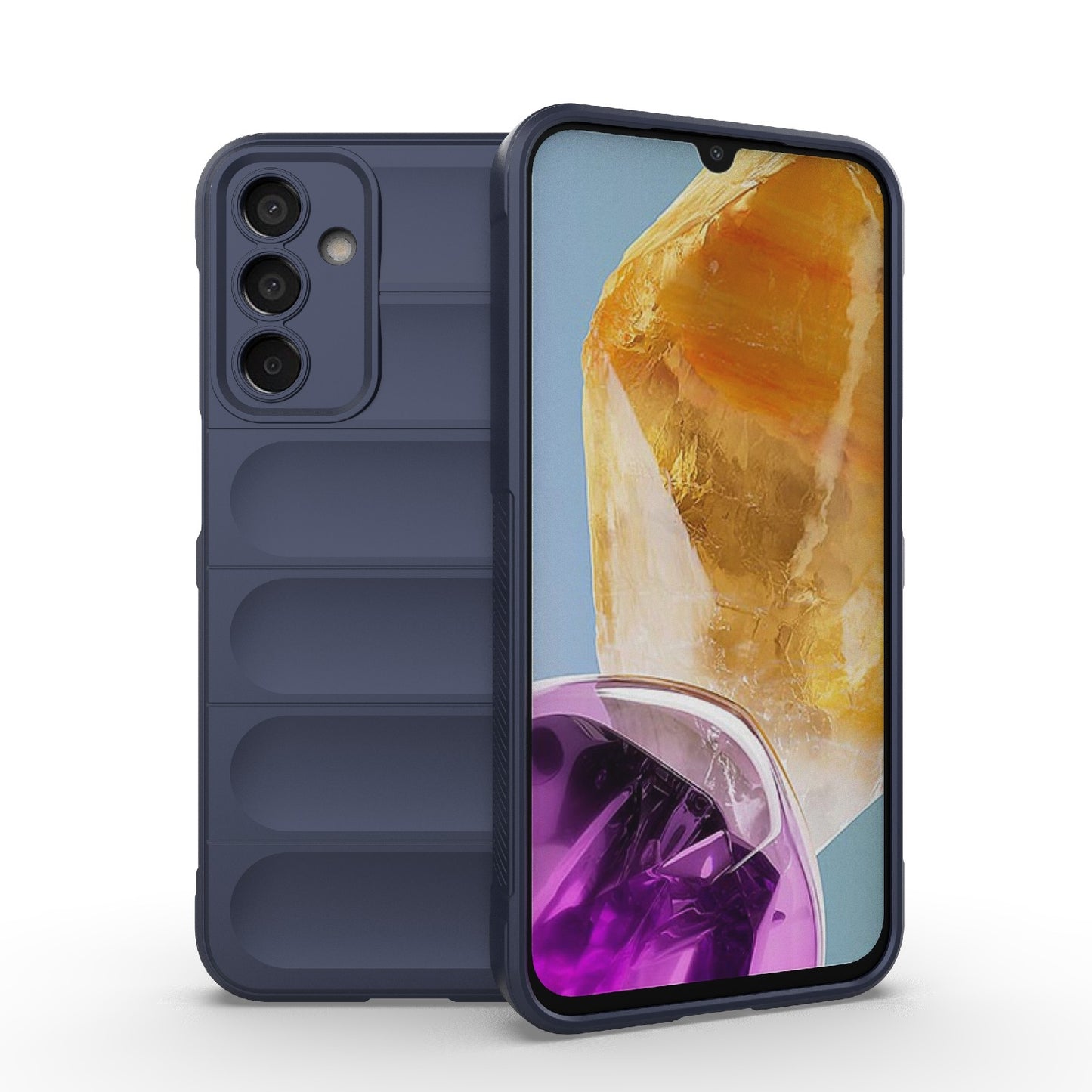 Samsung Galaxy M15 5G Global Magic Shield TPU + Flannel Phone Case - Stylish, Durable, and Lightweight Protection