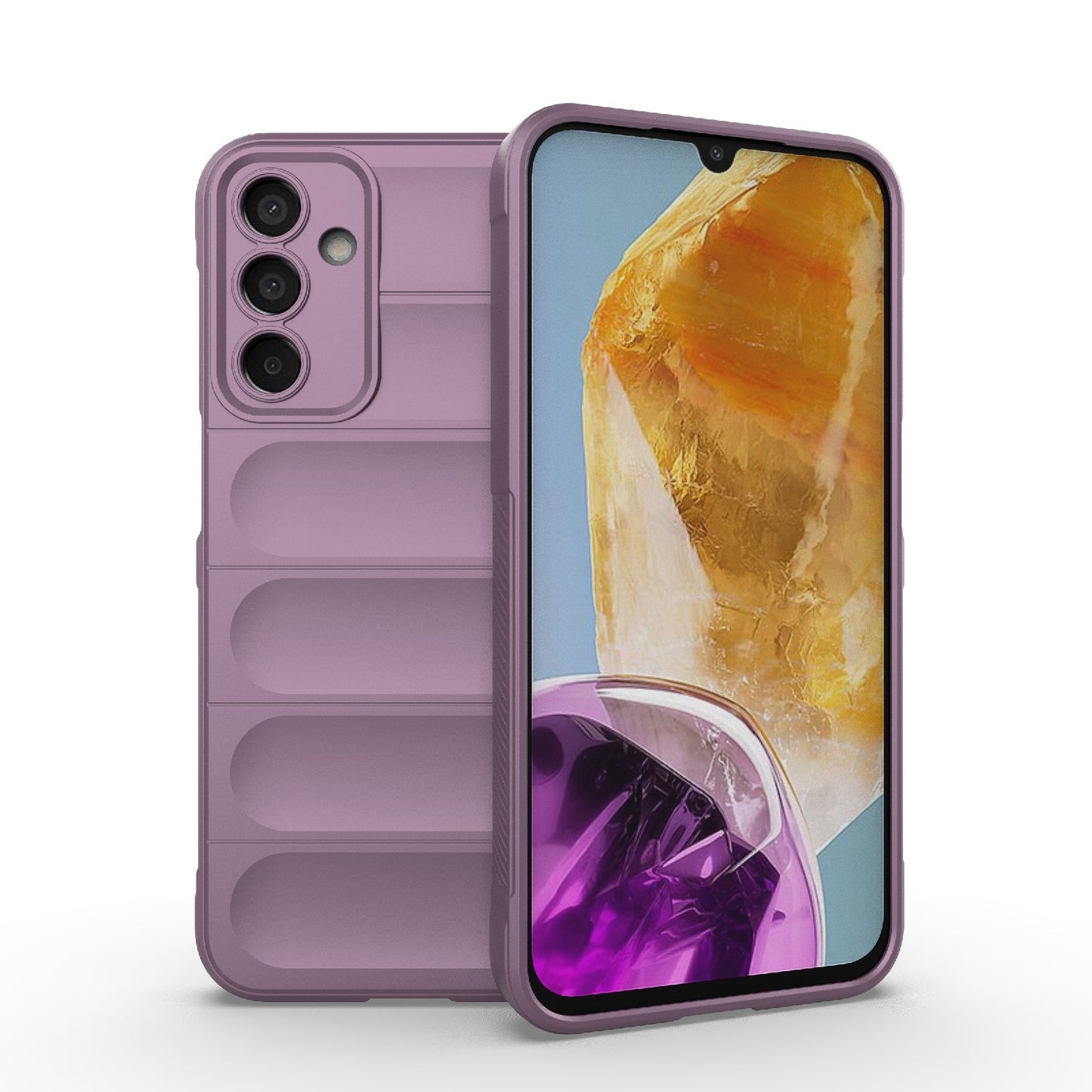 Samsung Galaxy M15 5G Global Magic Shield TPU + Flannel Phone Case - Stylish, Durable, and Lightweight Protection