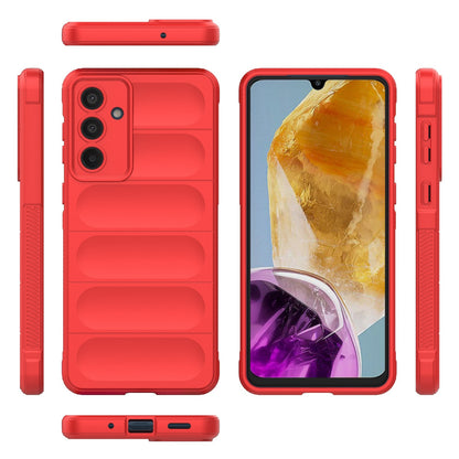 Samsung Galaxy M55 5G Magic Shield TPU + Flannel Phone Case - Stylish, Durable, and Lightweight Protection