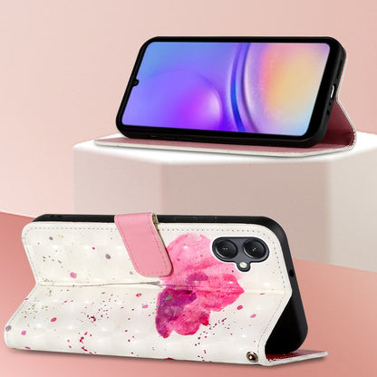 Samsung Galaxy A05 Leather Flip Phone Case with 3D Painted Design, Card Holder, Wallet & Stand Function - Durable Protection & Easy Access