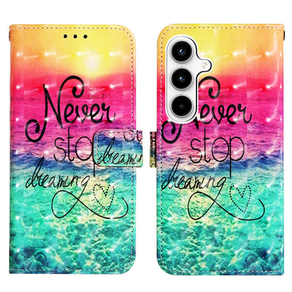 Samsung Galaxy A35 5G Leather Flip Phone Case with 3D Painted Design, Card Holder, Wallet & Stand Function - Durable Protection & Easy Access