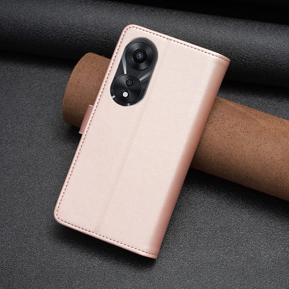 OPPO A78 5G Leather Flip Phone Case with Zipper Wallet and 9 Card Slots, Durable PU + TPU Material